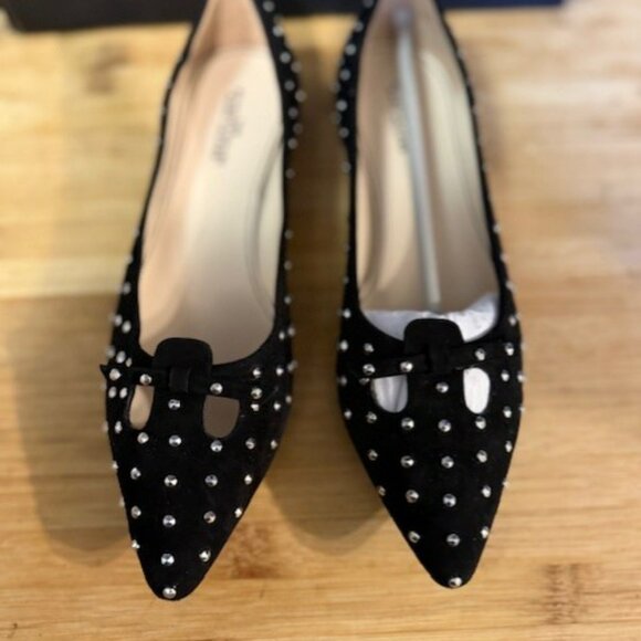 THE MARC JACOBS Studded Mouse Pointed-Toe Flats - Picture 9 of 16